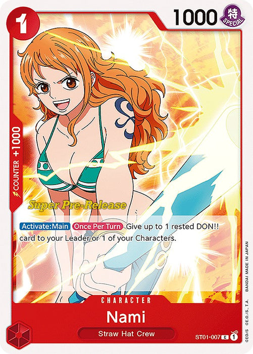 Nami [Super Pre-Release Starter Deck: Straw Hat Crew]