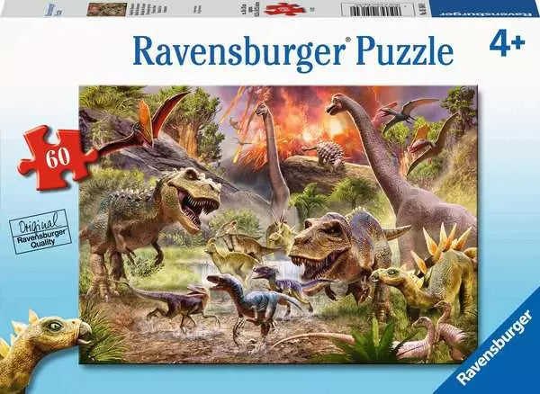 Ravensburger: Dinosaur Dash Puzzle 60pc