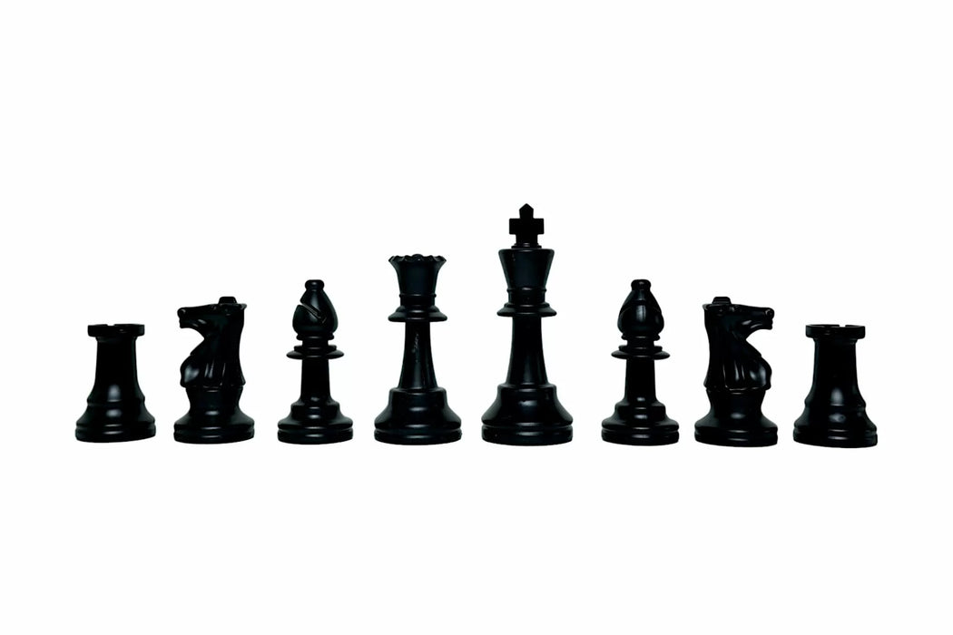 LPG Classics Club Chess Set - Black Woodgrain