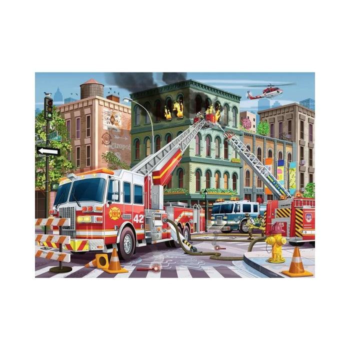 Ravensburger: Fire Truck Rescue 100pc