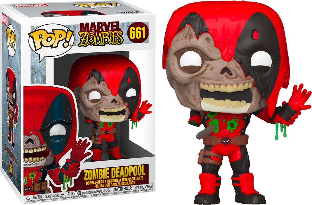 Funko: Marvel Zombies - Zombie Deadpool 661 Pop!