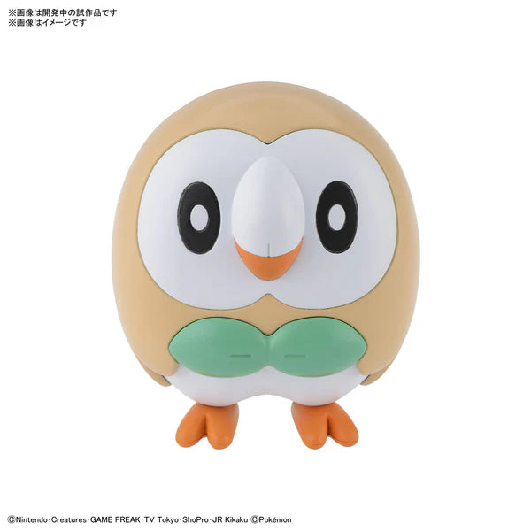 Bandai: Pokemon Model Kit Quick!! - ROWLET