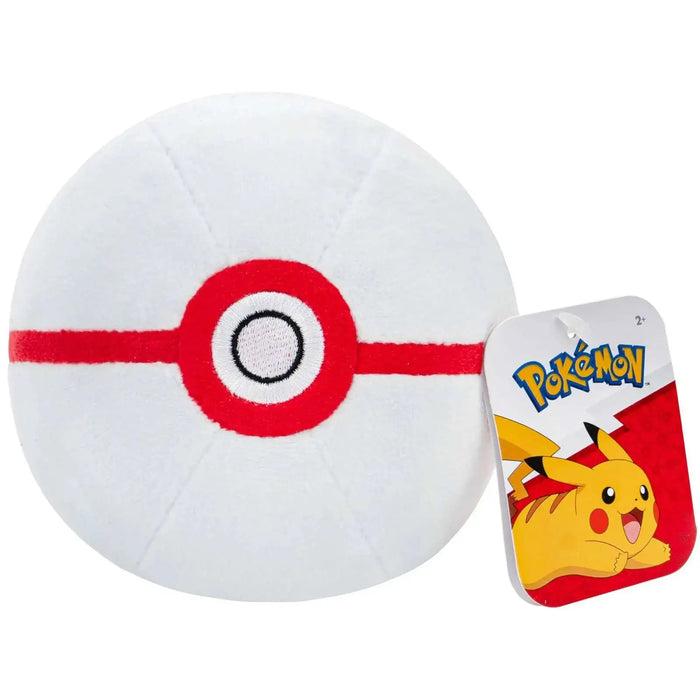 Pokemon 4" Pokeball Plush - Premier Ball