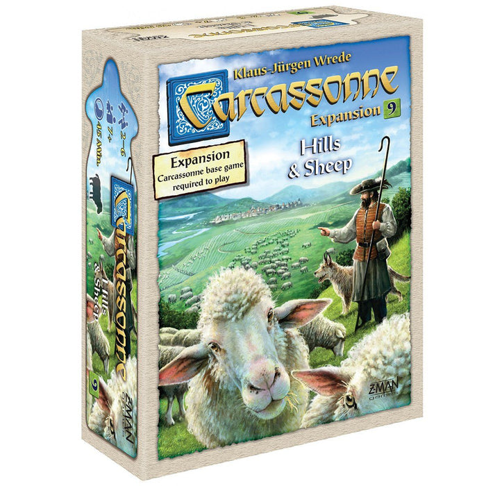 Carcassonne Exp 9 - Hills & Sheep