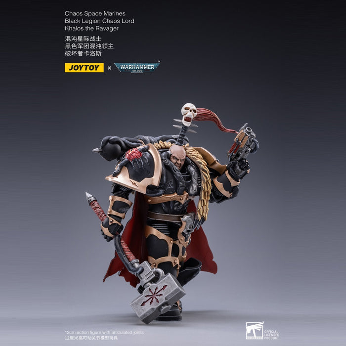Joy Toy: Warhammer - 1/18 Scale Black Legion - Khalos the Ravager