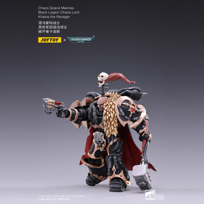 Joy Toy: Warhammer - 1/18 Scale Black Legion - Khalos the Ravager