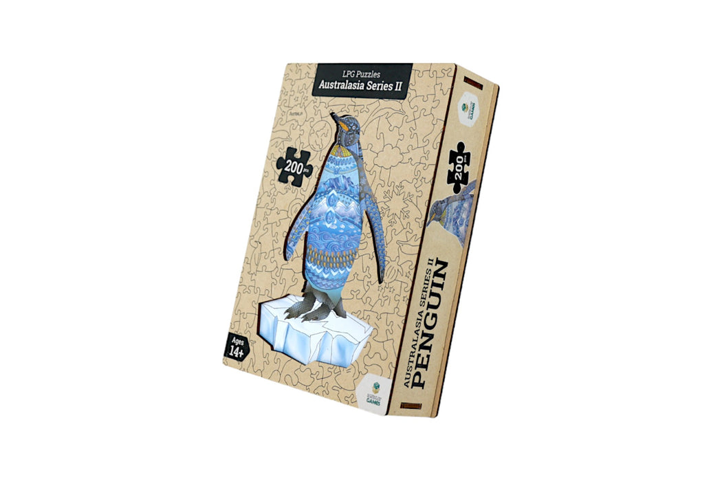 LPG Puzzles Wooden Oceania Animals Series 2 - Penguin