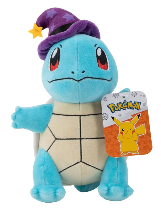 Pokemon: 8" Plush Halloween Squirtle (Witch)