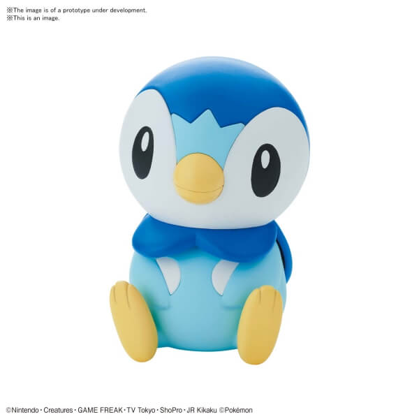 Bandai: Pokemon Model Kit Quick!! - Piplup