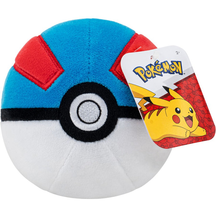 Pokemon: 4" Plush Great Ball