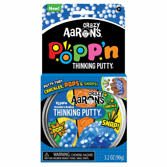 Crazy Aaron's Thinking Putty: Crackle'n Kraken Popp'n