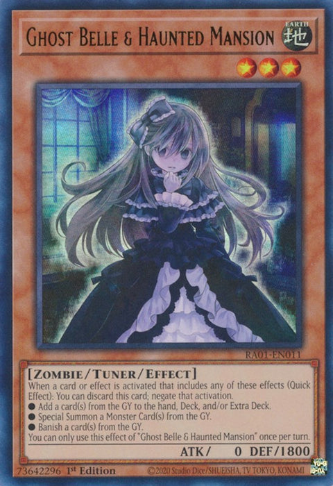 Ghost Belle & Haunted Mansion [RA01-EN011] Ultra Rare