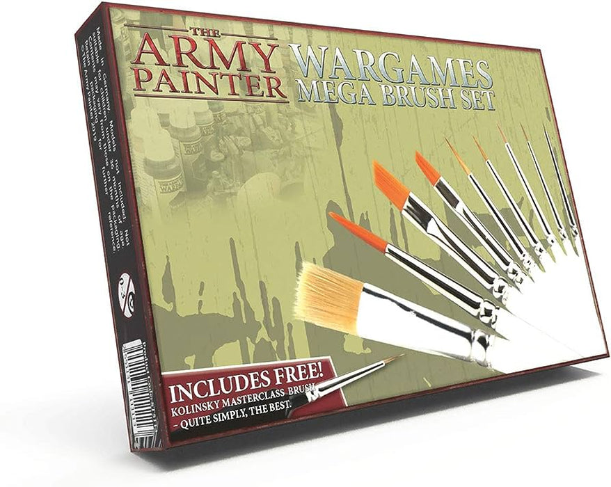 Army Painter: Wargames Mega Brush Set