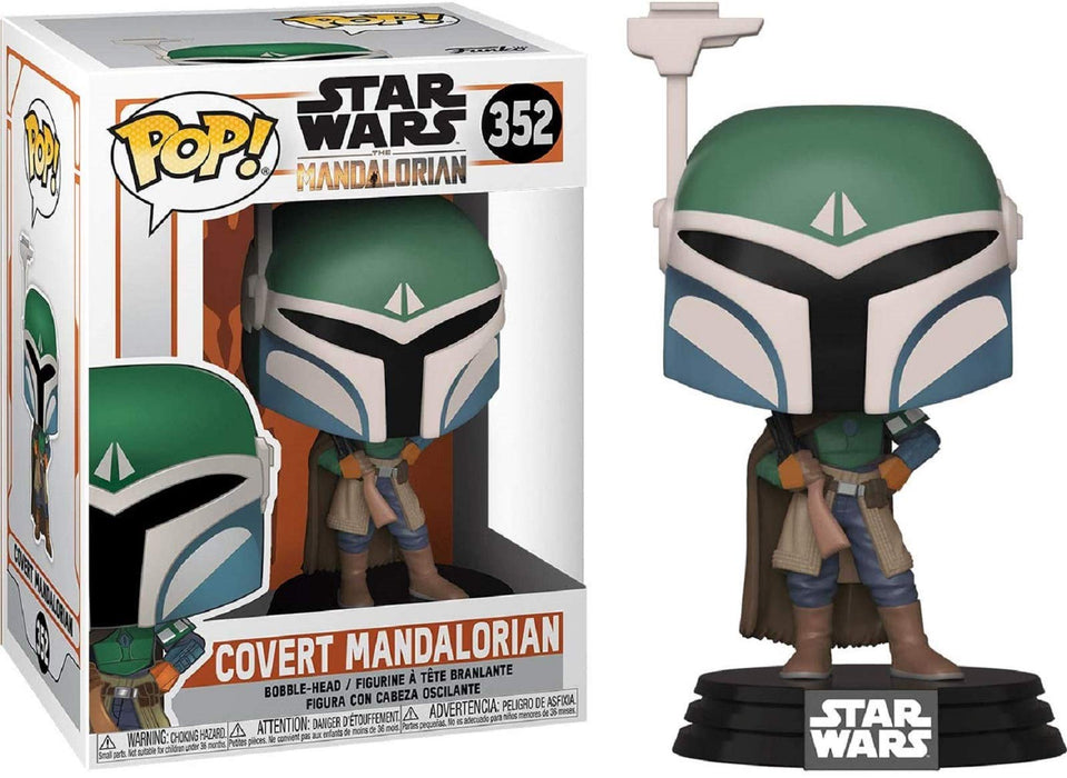 Funko: Star Wars The Mandalorian - Covert Mandalorian 352 Pop!