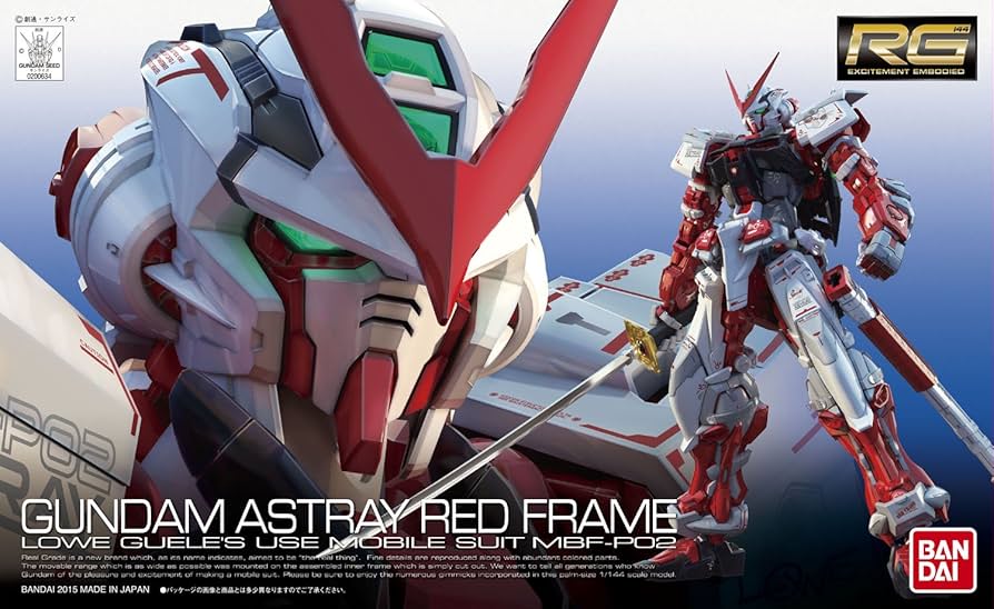 Bandai: RG 1/144 MBFP02 GUNDAM ASTRAY RED FRAME