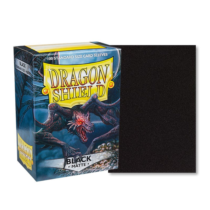 Dragon Shield: Matte Sleeves (100) Black