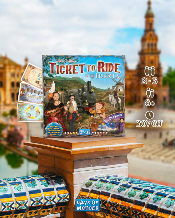 Ticket to Ride: Map Collection Volume 8 Iberia & South Korea