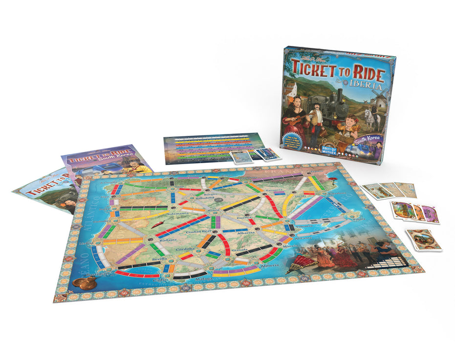 Ticket to Ride: Map Collection Volume 8 Iberia & South Korea