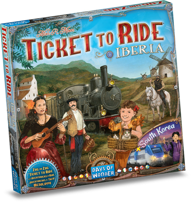 Ticket to Ride: Map Collection Volume 8 Iberia & South Korea