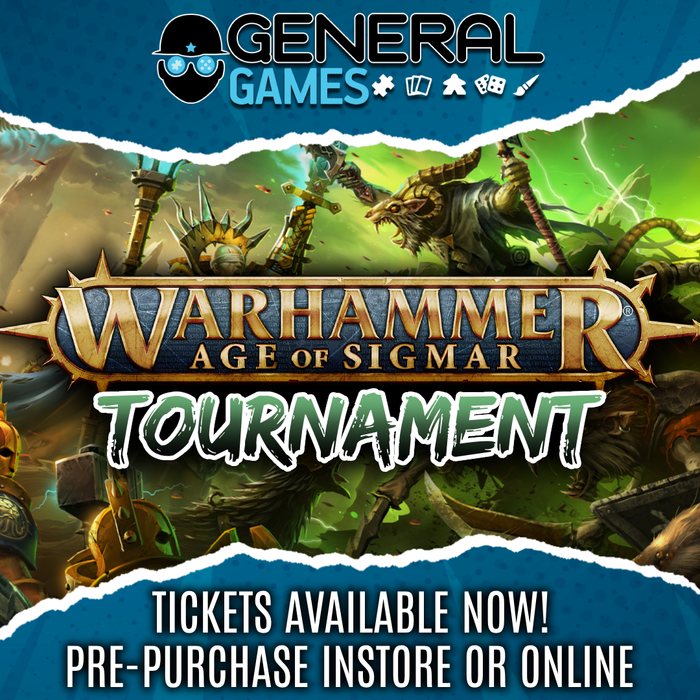 Warhammer Age of Sigmar -  Tournament Ticket (02/02/2025) - Frankston