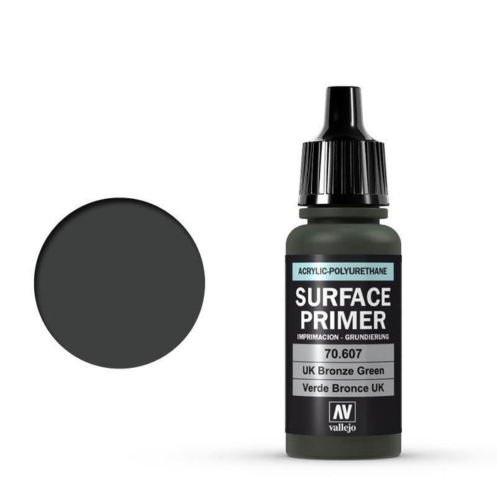 Vallejo: Surface Primer UK Bronze Green 17 ml