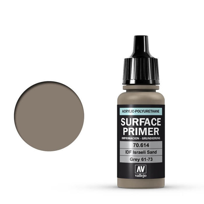 Vallejo: Surface Primer IDF Israelí Sand Grey 61-73 17 ml