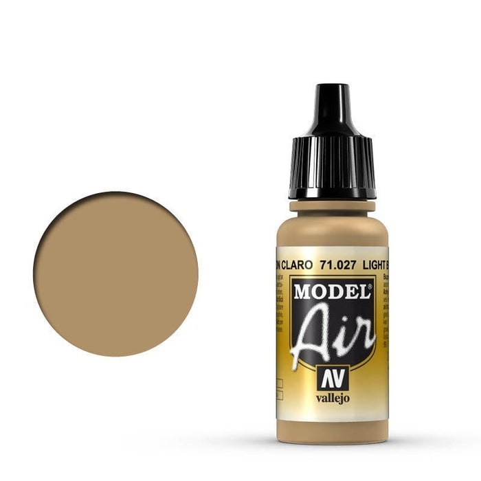 Vallejo: Model Air Light Brown 17 ml Acrylic Airbrush Paint