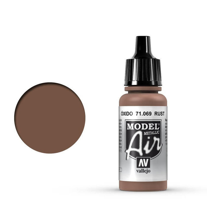 Vallejo: Model Air Rust 17 ml Acrylic Airbrush Paint