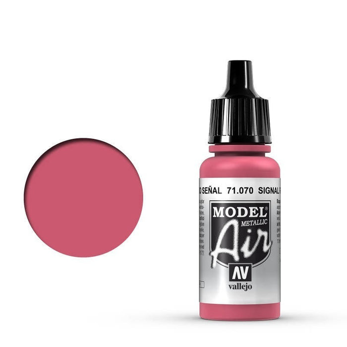 Vallejo: Model Air Signal Red 17 ml Acrylic Airbrush Paint