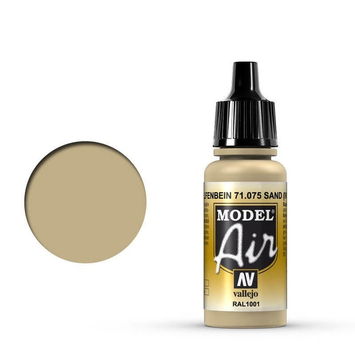 Vallejo: Model Air Sand (Ivory) 17 ml Acrylic Airbrush Paint