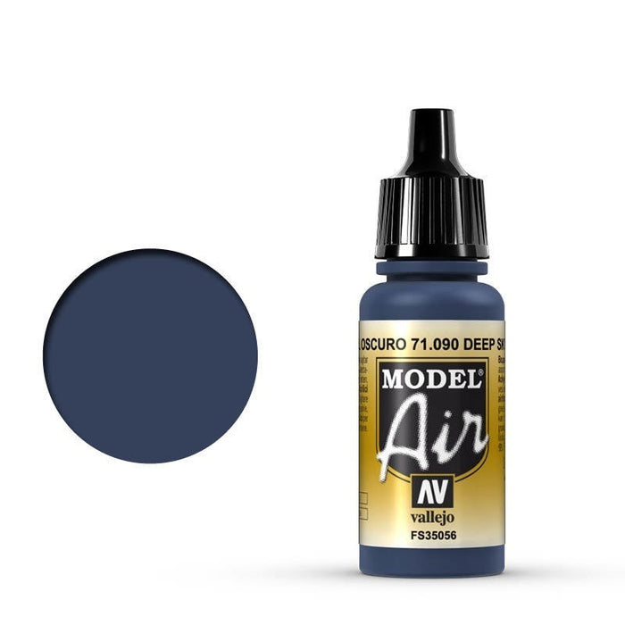 Vallejo: Model Air Deep Sky 17 ml Acrylic Airbrush Paint