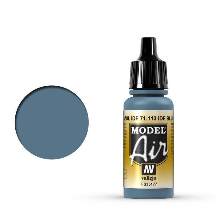 Vallejo: Model Air IDF Blue 17 ml Acrylic Airbrush Paint