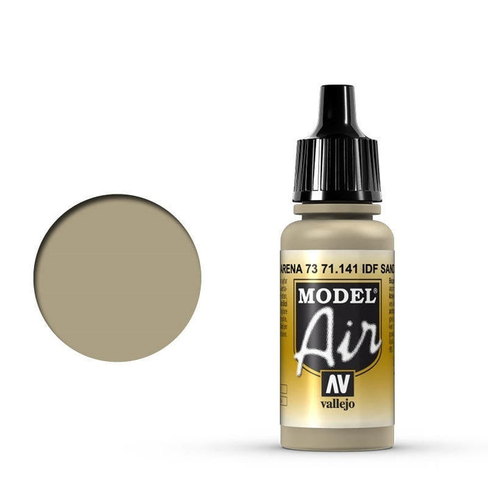 Vallejo: Model Air IDF Sand Gray 73 17 ml Acrylic Airbrush Paint