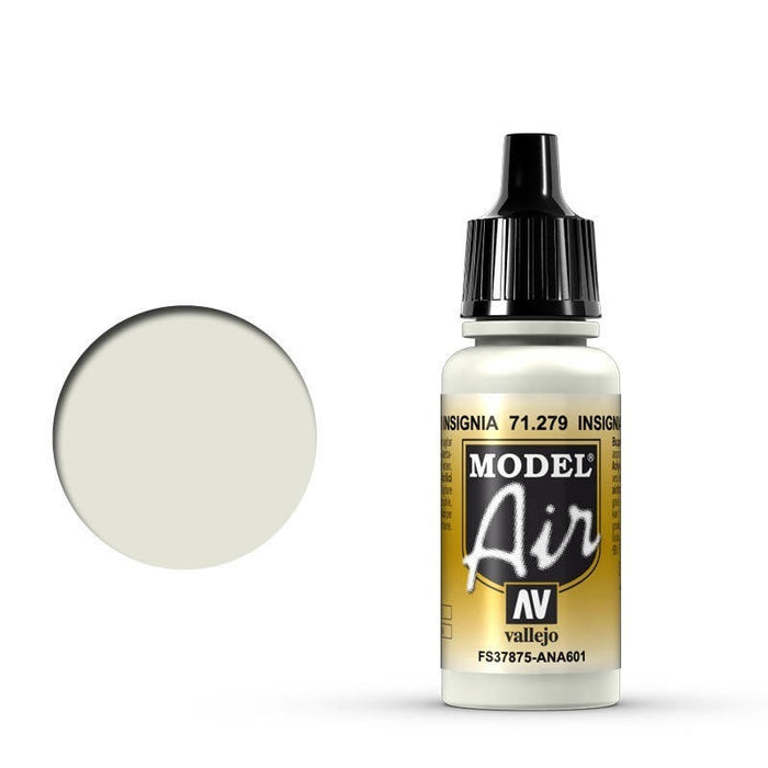 Vallejo: Model Air Insignia White 17 ml Acrylic Airbrush Paint