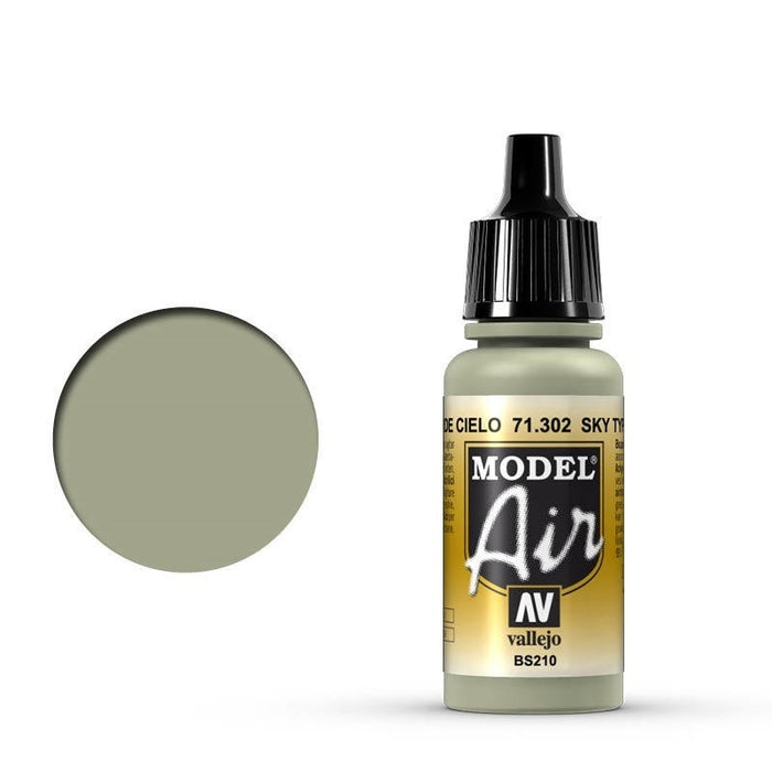 Vallejo: Model Air Sky Type S 17 ml Acrylic Airbrush Paint