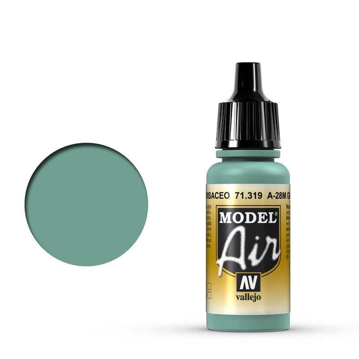 Vallejo: Model Air A-28M Greyish Blue 17 ml Acrylic Airbrush Paint