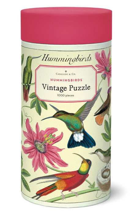 Cavallini Vintage Puzzle: Hummingbirds 1000pc