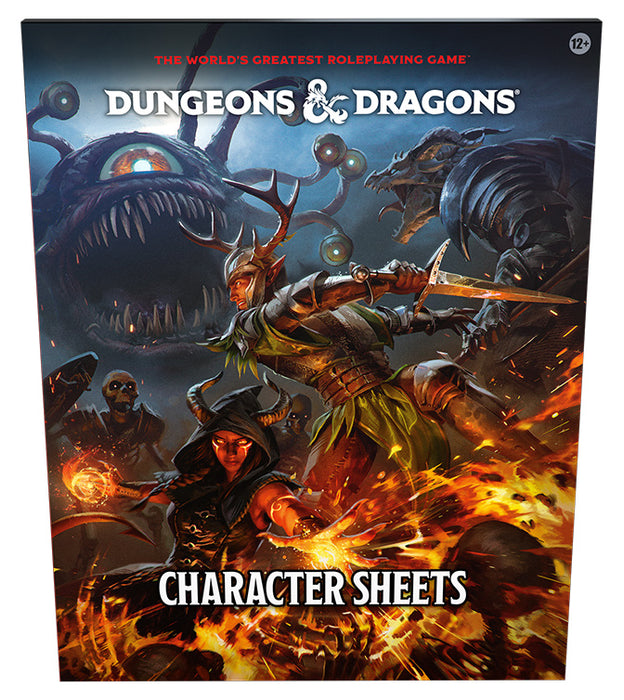 Dungeons & Dragons 2024: Character Sheets - Preorder