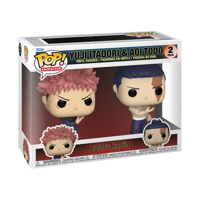 Funko: Jujutsu Kaisen - Itadori & Todo Pop! 2PK