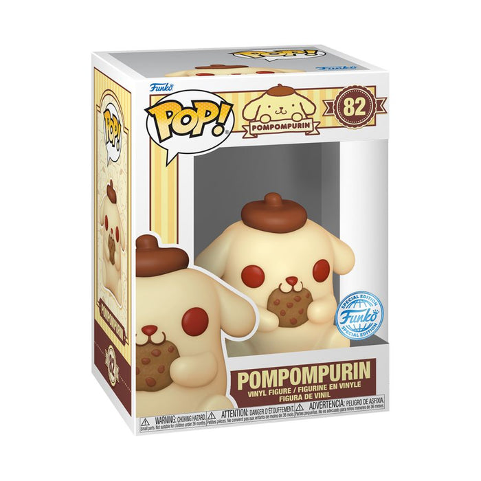 Funko: Hello Kitty - Pompompurin (with food) US Exclusive 82 Pop!