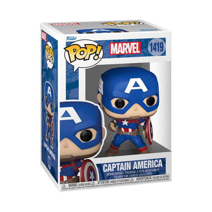 Funko: Marvel - Captain America 1419 Pop!