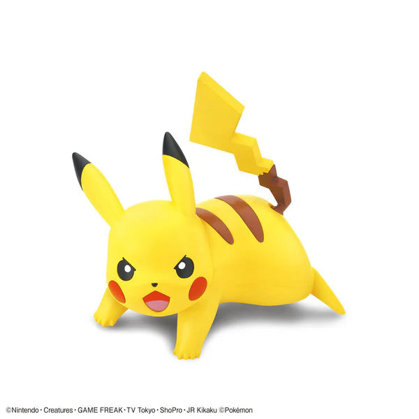 Bandai: Pokemon Model Kit Quick!! - Pikachu Battle Pose