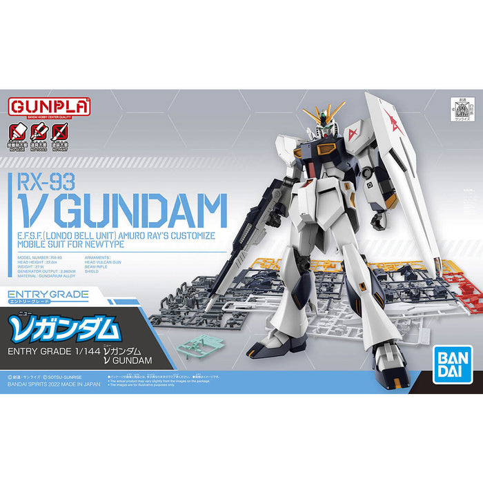 Bandai: Entry Grade 1/144 RX93 NU GUNDAM