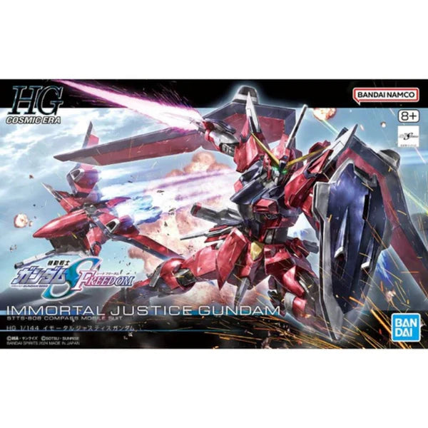 Bandai: HG 1/144 Immortal Justice Gundam Seed Freedom