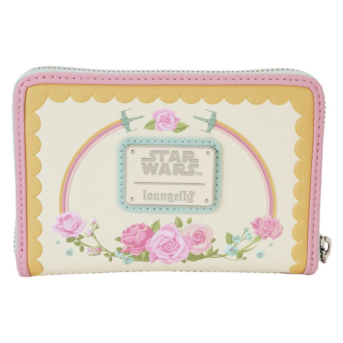 Loungefly: Star Wars - Rebel Alliance Floral Zip Wallet