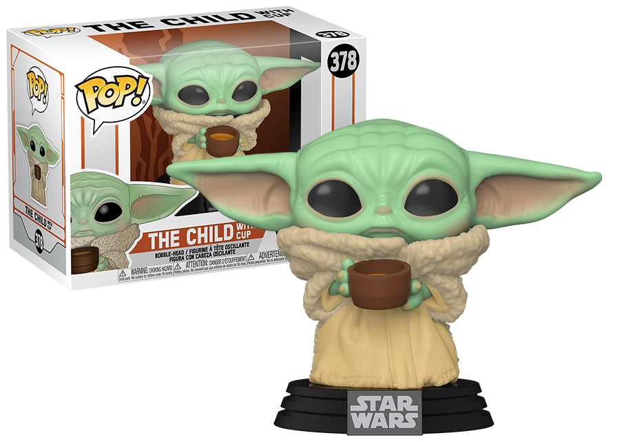 Funko: Star Wars - The Child with Cup 378 Pop!