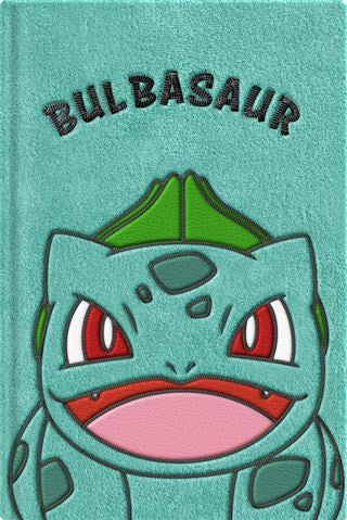 Pokemon: A5 Plush Notebook - Bulbasaur