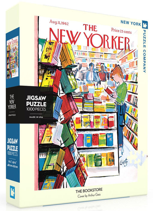 New York Puzzle Company: The Bookstore 1000pc