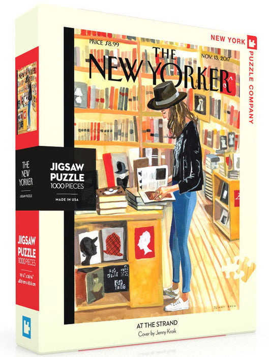 New York Puzzle Company: At the Strand 1000pc