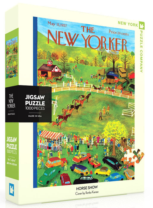 New York Puzzle Company: Horse Show 1000pc